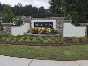 Brick and Stone Subdivision Entrance in Marietta, Ga (1)