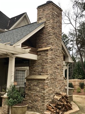 Outdoor Stone Fireplace Alpharetta, GA (2)