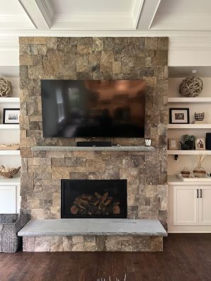 TN Fieldstone Fireplace in Roswell, GA (1)